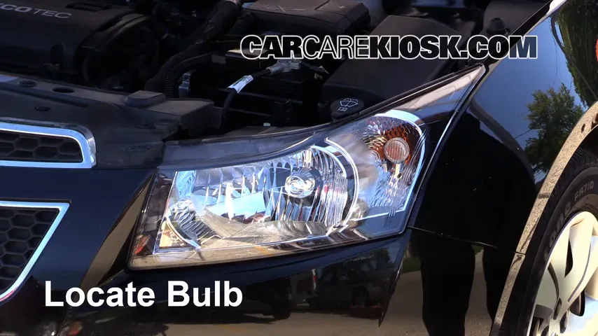 2014 Chevrolet Cruze LS 1.8L 4 Cyl. Sedan (4 Door) Lights Headlight (replace bulb)